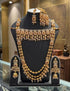 Royal Emerald Kundan & Pearl Bridal Jewellery Set