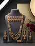 Royal Emerald Kundan & Pearl Bridal Jewellery Set