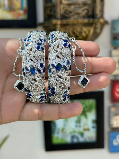 Openable Casting Bangles Pair