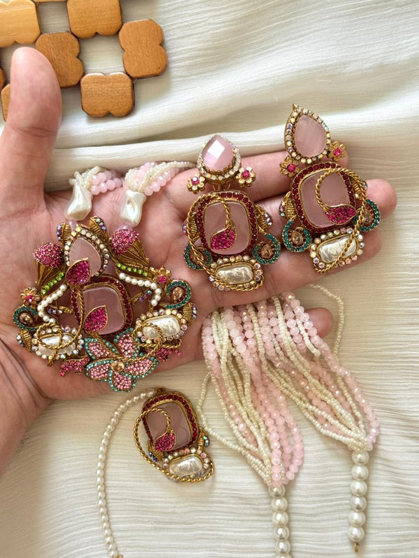 Turkish rose mala set