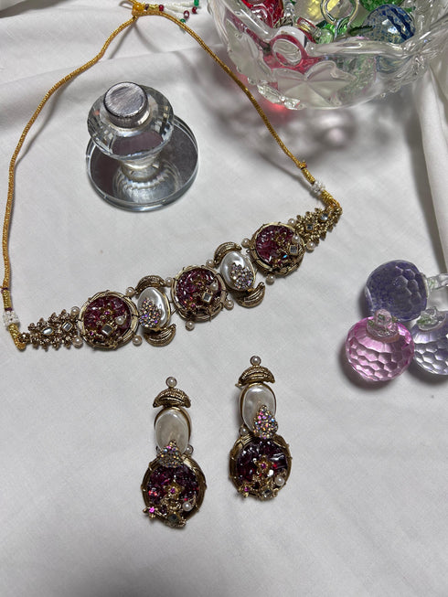 Turkish royal choker set
