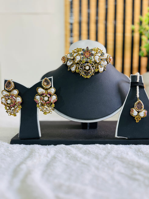 Handcrafted Turkish Noor e Mahal Set