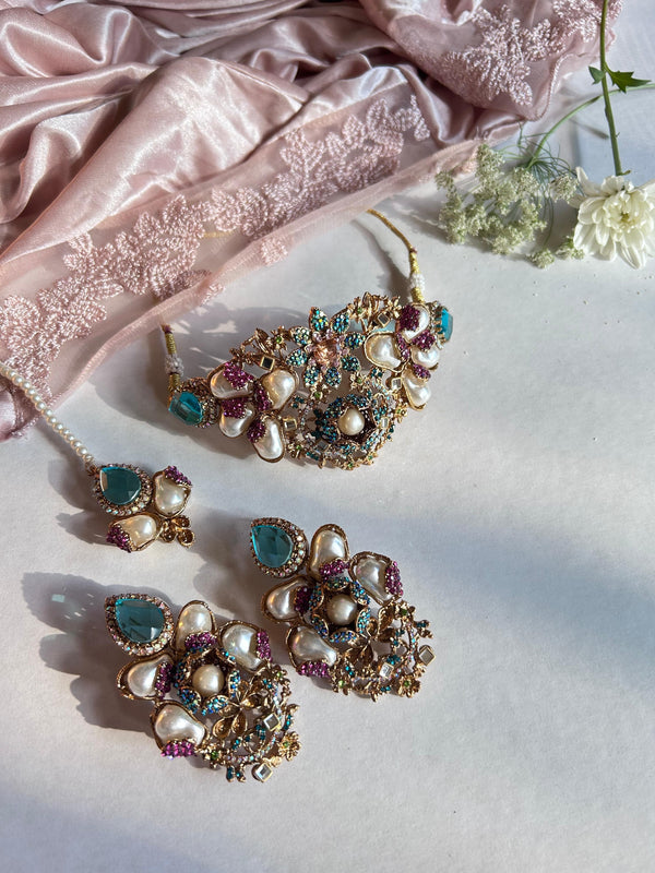 Handcrafted Turkish Noor e Mahal Set