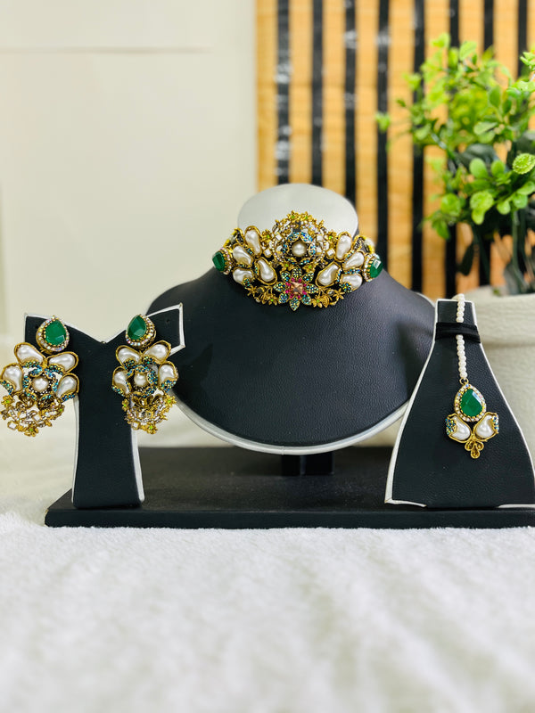 Handcrafted Turkish Noor e Mahal Set