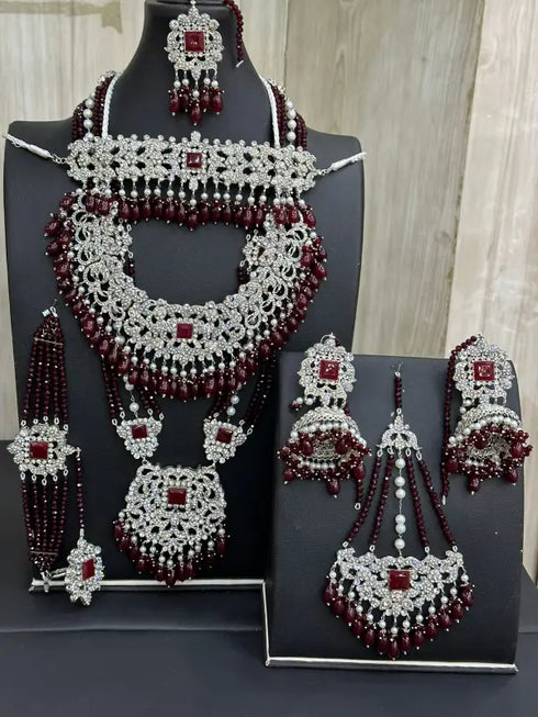 Triple stone Bridal sets