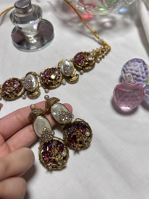 Turkish royal choker set