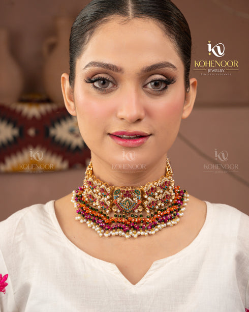 Noratan Bridal Choker Set