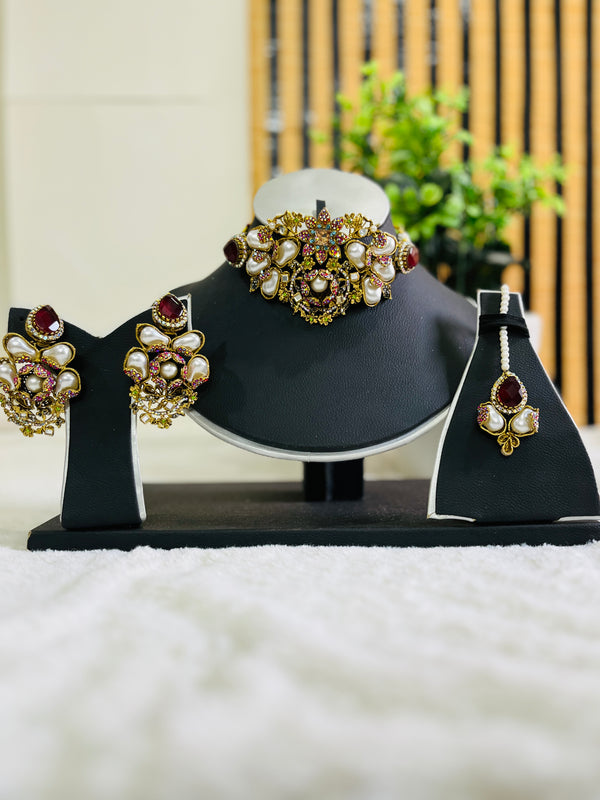 Handcrafted Turkish Noor e Mahal Set