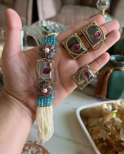 Turkish locket set with ring