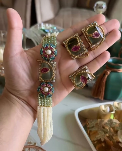 Turkish locket set with ring