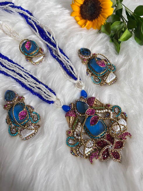 Turkish rose mala set