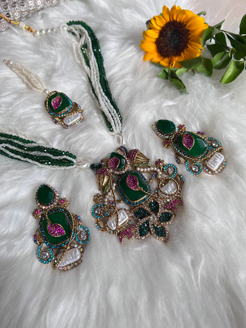 Turkish rose mala set