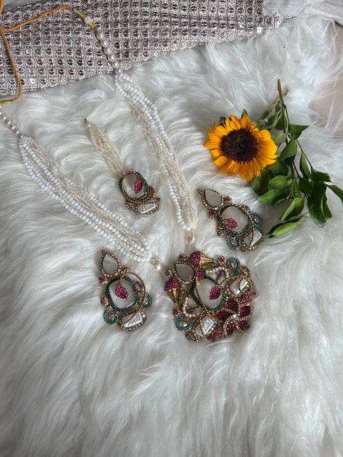 Turkish rose mala set