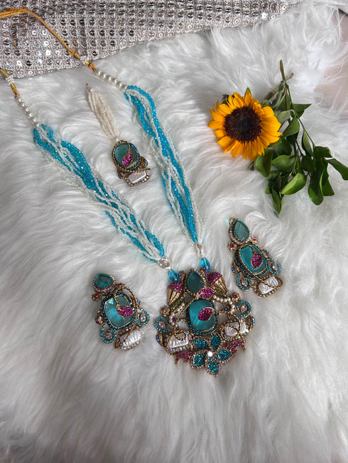Turkish rose mala set