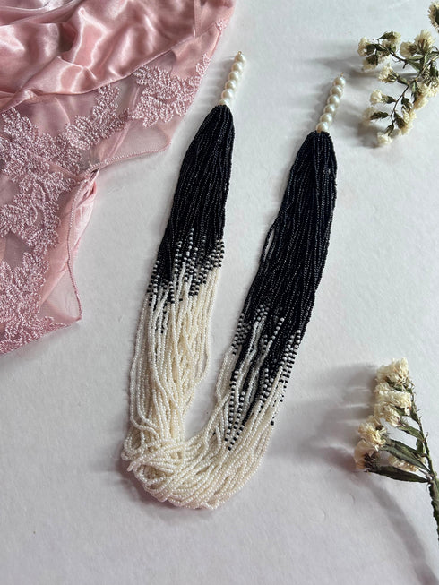 Elegant Ombré Seed Bead Necklace