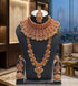 Royal Crimson Bridal Kundan & Pearl Jewellery Set