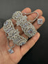 Egyptian cut stone bangles