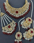 Single Stone Collar Set