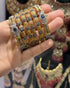 Majestic Scarlet Bangles Set