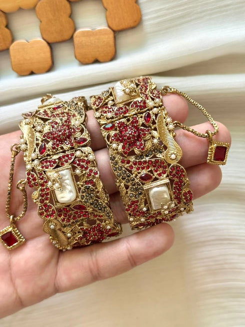 Turkish Antique Filigree Statement Bangles