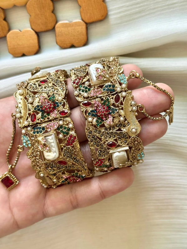 Turkish Antique Filigree Statement Bangles