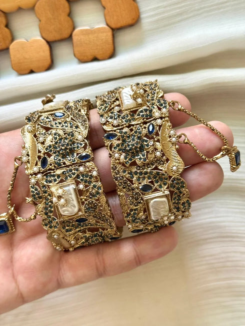 Turkish Antique Filigree Statement Bangles