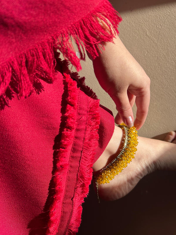 Gajra Anklets
