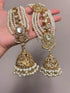 Ayeza Khan Inspired Grand Bridal Jhumka Sahara Earrings