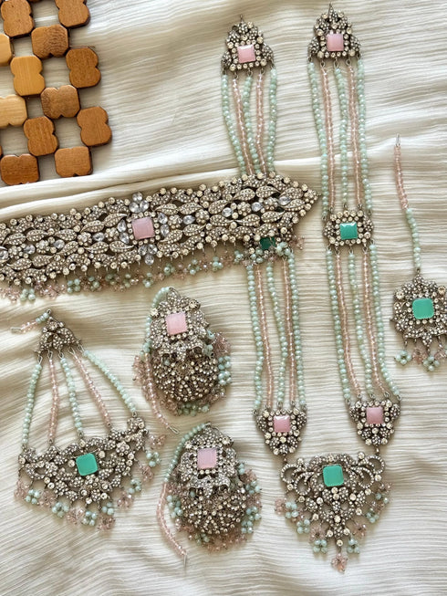 Cartisia Zircon Crystal Bridal sets