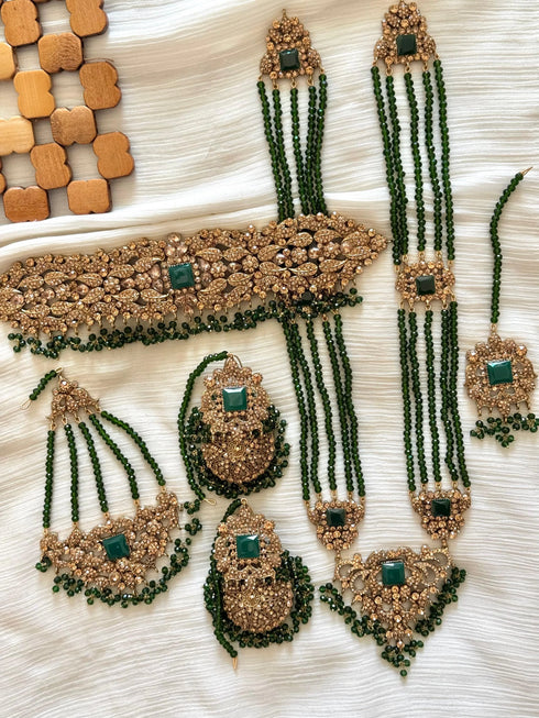 Cartisia Zircon Crystal Bridal sets