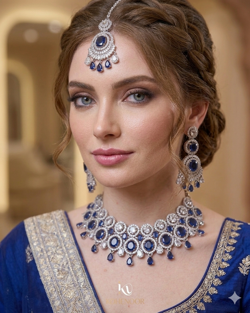 Emerald Radiance Zircon Bridal Set