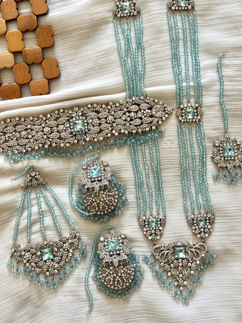 Cartisia Zircon Crystal Bridal sets