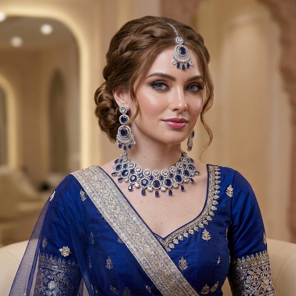 Emerald Radiance Zircon Bridal Set