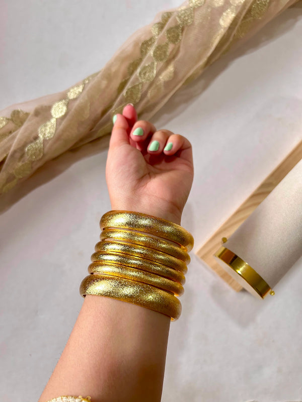 Gold Platted Indian Bangles