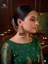 Royal Nauratan Pearl Jhumke with Beaded Sahara