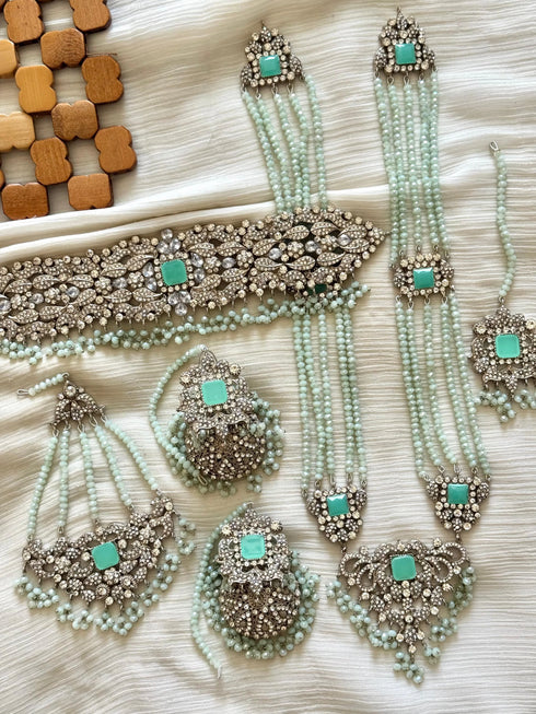 Cartisia Zircon Crystal Bridal sets