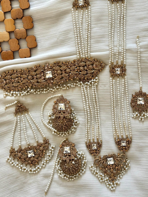 Cartisia Zircon Crystal Bridal sets