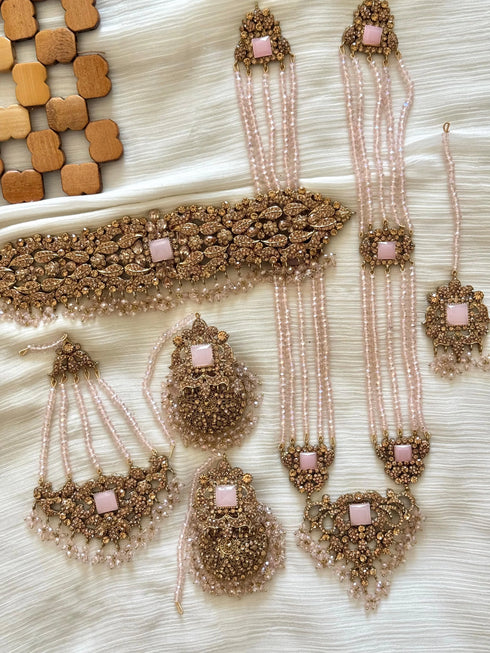 Cartisia Zircon Crystal Bridal sets