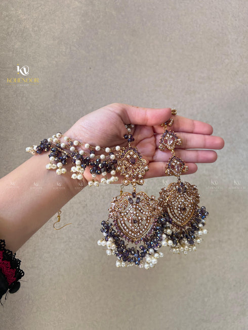 Noratan earrings Tika