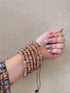Royal Multicolor Beaded Stack Bangles