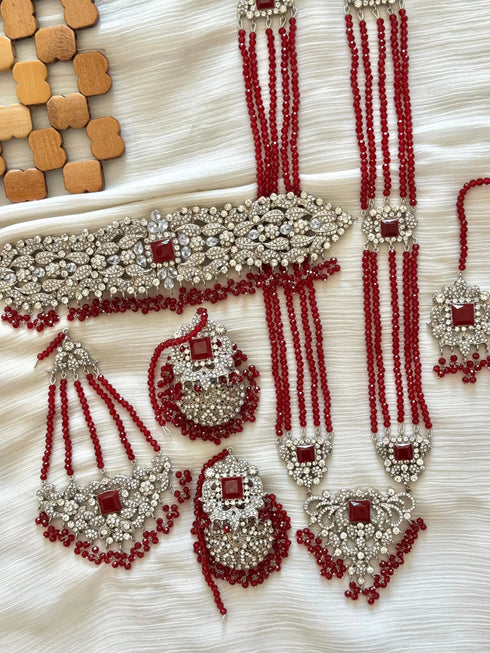 Cartisia Zircon Crystal Bridal sets