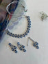 Blush Bloom Zircon Party Wear Set