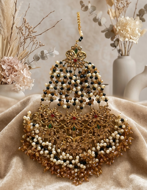 Royal Gold traditional jhumar