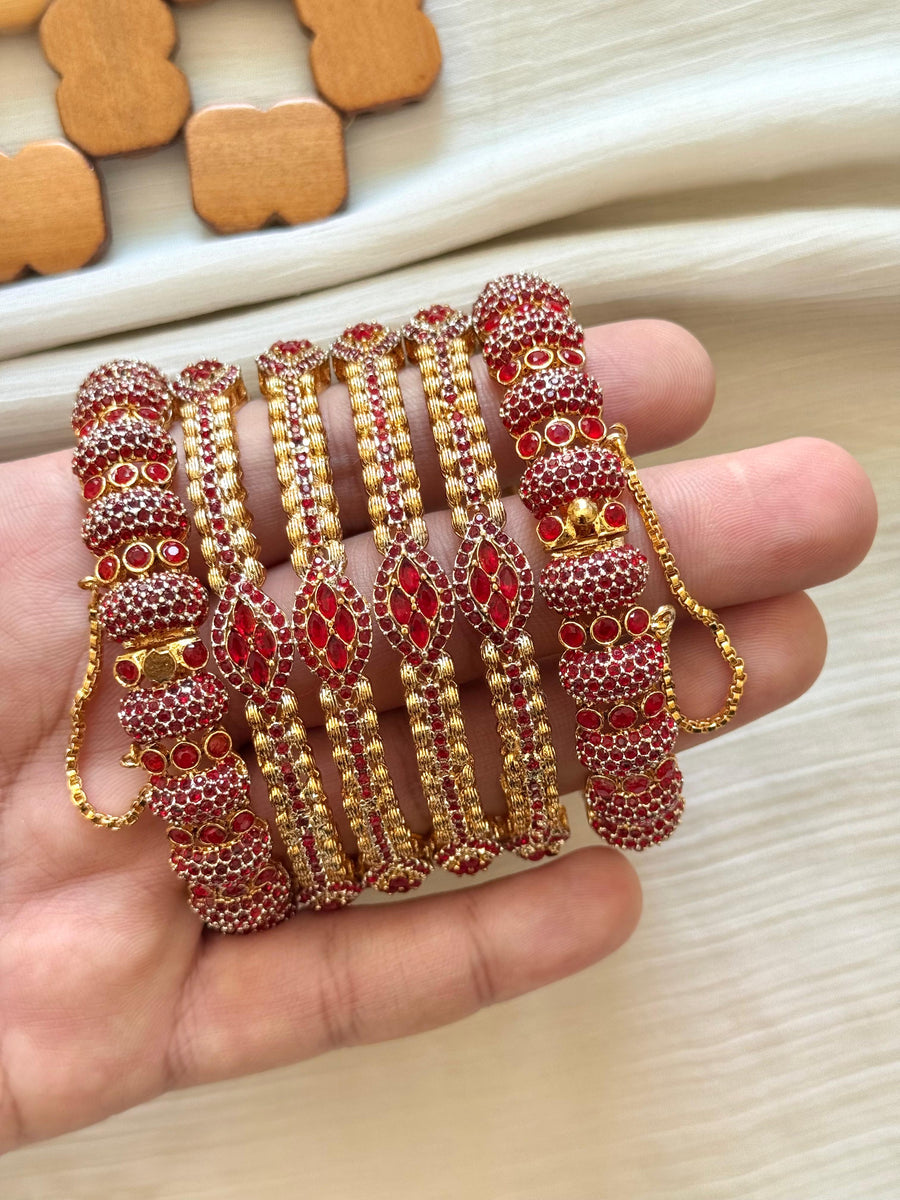 Zircon Casting AD Bangles – kohenoorofficial
